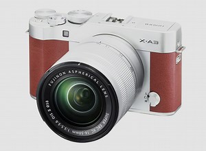 fujifilm X-A3 camera incorporates next generation selfie features in retro design