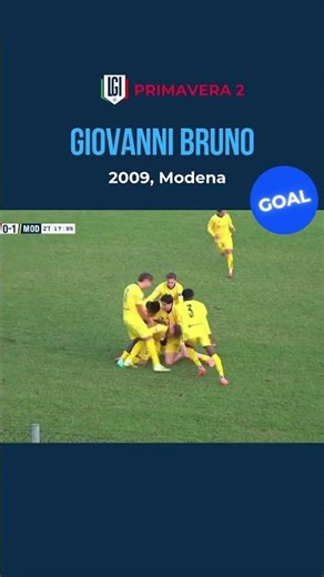 Modena ends it like this: Giovanni Bruno's perfect left-footed shot into the top corner! #modena ...