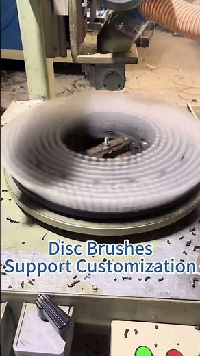 Plastic Disc Brush: Everything you need to know for round brush. #sweepers #factory #cleaning #broom