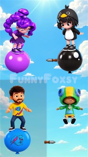 My Sprunki OC - POV: Avoid The Balloon Challenge | Who will you save?