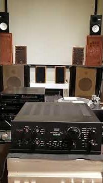 sansui AU-D907 初代907 #Shorts #サンスイ #アナログアンプ #長岡鉄男 #バックロードホーン #バックローデットホーン #山水 軽く試聴