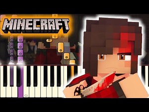 Nightmares - A Minecraft Music Video [Piano Tutorial]