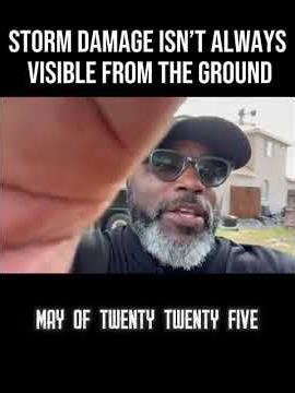 Storm damage isn’t always visible from the ground