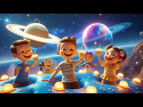 “The Alien’s Bedtime Story 👽✨ | Cute Space Bedtime Poem for Kids | Earth Adventures |