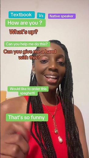 Textbook vs Native speaker