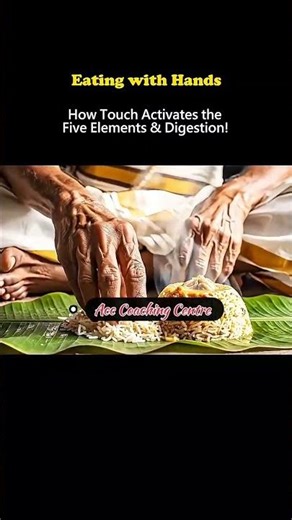Eating With Hands: Touch, Sensory Signals & the Five-Element Connection #EatingWithHands​