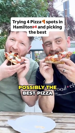 Which one would you try first?🤔🇨🇦 Some of the best pizza l’ve ever had. You can come try it with us July 8th on the Hamilton Pizza tour! Tickets in profile. You can’t go wrong trying any of these. Hamilton is filled with some of the best pizza shops in Canada. We wanted to do more but we were so full! 📍Tony G’s Pizzeria -30 John St North - Hamilton, Ontario @tonygshamilton 📍Flora - 4 Young St, Hamilton, ON @flora.pizzeria 📍Cowabunga - 536 Upper Wellington St, Hamilton, ON @cowabungapizzeri