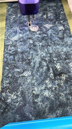 Longarm Quilting on a handmade quilt