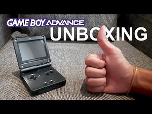 Gameboy Advance SP Unboxing (AGS 101)