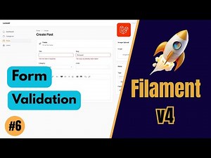 Form Validation Guide – FilamentPHP v4 (Ep 6)