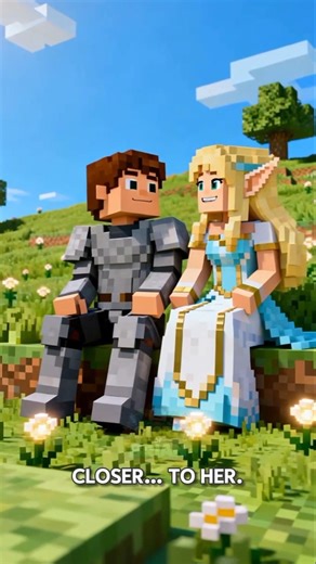 Part 4 off "A Love Between Human and Elf… Torn Apart by Destiny 💔” #minecraft #minecraftstory