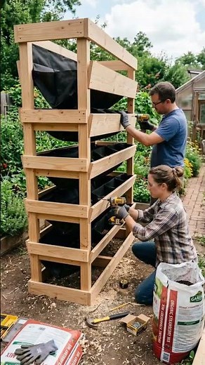 Watch Your Strawberry Garden Explode With This Simple Build #gardening #diy