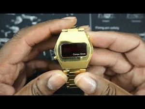 Vintage Digital CompuChron Collectable Watch