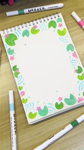 lance ^^ (@lance.austine) - Simple Acrylic Marker Notebook Design Ideas