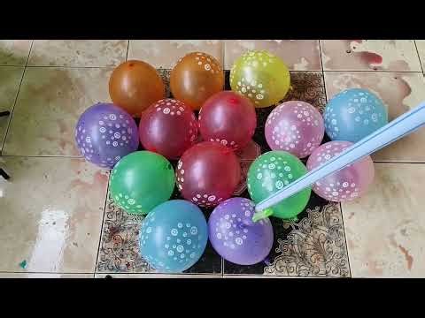 LIVE : Slime Mixing With Popping Balloon Characters & Glossy Natural Sounds #ASMR #4k