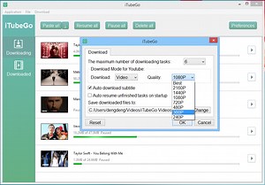 Itubego online video downloader
