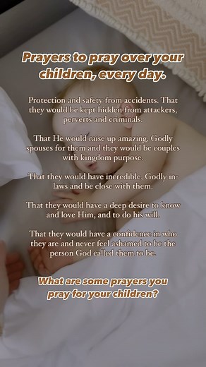 Charles Spurgeon once said, “Pray for your children. Wrestle with God for them night and day.” When I heard that it unlocked something in me and I got a lot more intentional about praying for them and their future. Something else that stuck with me is a sermon my dad preached. In it he said, “no one else in the world is going to care about your kids enough to pray for them as hard as you can,” and it’s true. People may love our kids dearly, but they will never love them like we do and pray for t