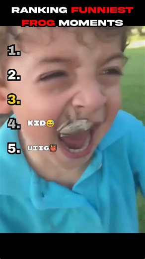 Ranking Funniest Frog Moments! 🐸😂 #shorts