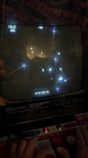 Asteroids (Atari, 1979) #arcade #classicarcade #retrogaming #atari #asteroids