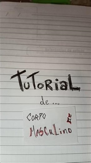 Basic male body tutorial (in my style) 💫 #tutorial #drawing