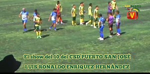 #ELSHOWDELATARDE 🤦 El 10 del CSD Puerto San José salen expulsados junto a Flores y cuando se dirigían a los camerinos sigue provocando y simula una falta buscando a que la sanción para el jugador de SAN PEDRO FC sea más drástico. Mucho 👀 🔍a este jugador para los próximos partidos. #SAN_PEDRO_TV | SAN PEDRO TV