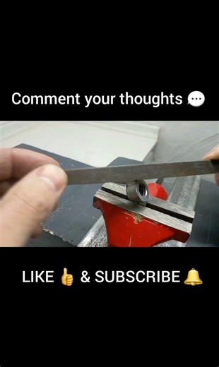 Filing a Wing Nut – Restoring Small Parts with Precision!