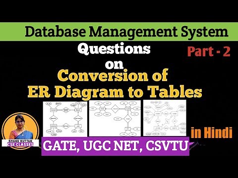 L2.9 Questions on ER Diagrams Conversion to Tables | Part 2 | ER Model to Relation Model | DBMS