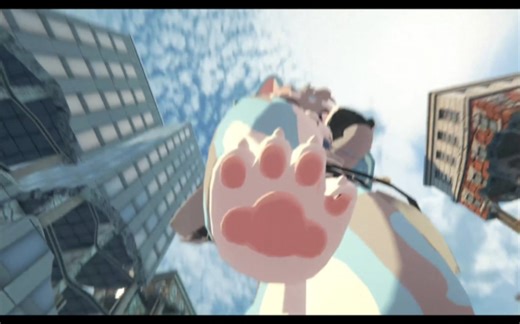 【Pawperty damage】惊现巨大福瑞骑士袭击城市（doge）