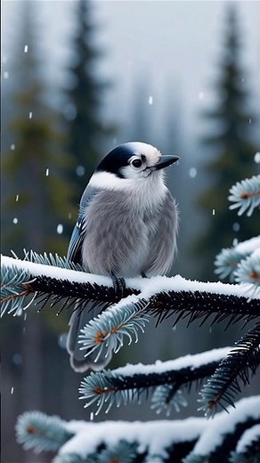 Canada Jay — The Boldest & Bravest Bird of the Canadian Wilderness #birds #birdsounds #nature