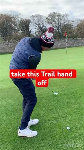 🎮 The Trail Hand is the controller 🎮#golftips #golf #golfswing #golflife