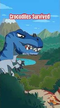 Why Crocodiles Survived the Asteroid That Wiped Out Dinosaurs! 🐊💥