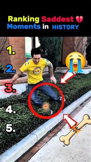 RANKING SADDEST MOMENTS OF HISTORY😭🥀#sad #ranking #sadstatus #USA #funny