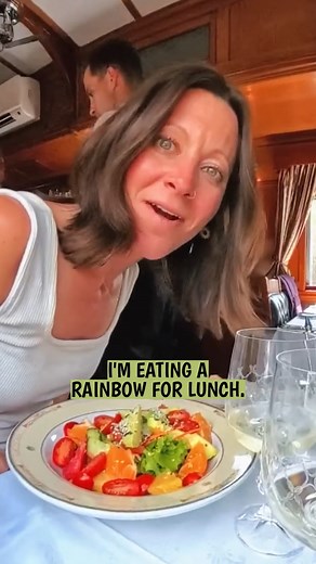 192K views · 2.2K reactions | Train Ride… With a 3-Course Surprise #reels #travel #couple #train | Kara and Nate | Facebook