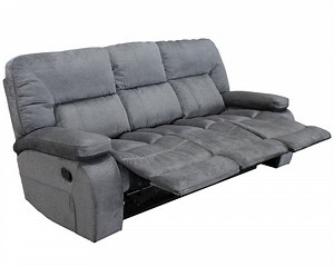 Chapman 88" Triple Reclining Sofa in Polo Fabric (In stock - Fast shipping) | Sofas and Sectionals