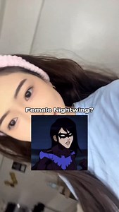 Female Nightwing? 🖤 #nightwing #femalenightwing | Rain Ara Pega