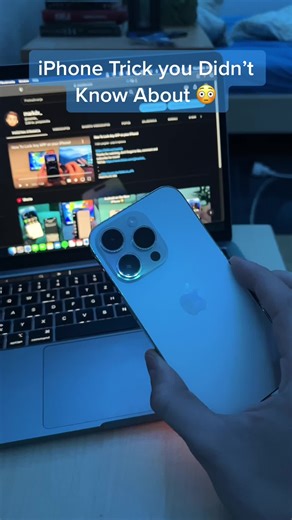 iPhone Trick you Didn’t Know About 🤯 #iphonetricks #fyp #apple #mac #pc #viral #foryou #tech #techtok #für
