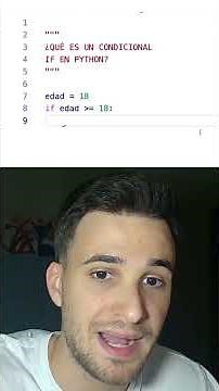 ¿Qué es un Condicional IF en Python? ✅ Aprende en 1 Minuto