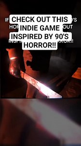 90'S HORROR FANS! CHECK OUT THIS UPCOMING INDIE HORROR GAME!! #Gaming #GameRecommendation