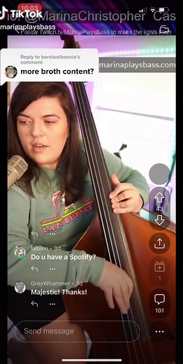 Soup's On! Female Bassist Live Performance