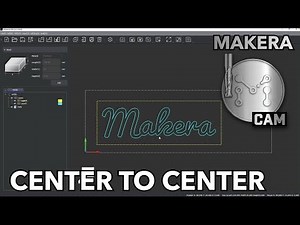 Makera CAM - Center To Center