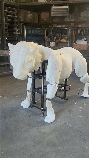 Tiger Prop Making Project for Stage Performance!