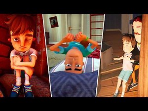Hello Neighbor Curse Retold Cutscenes | Behind The Scenes