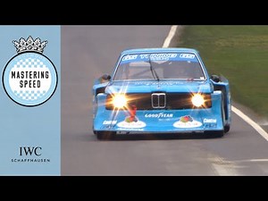 Screaming Group 5 BMW 320 thrashed at Goodwood