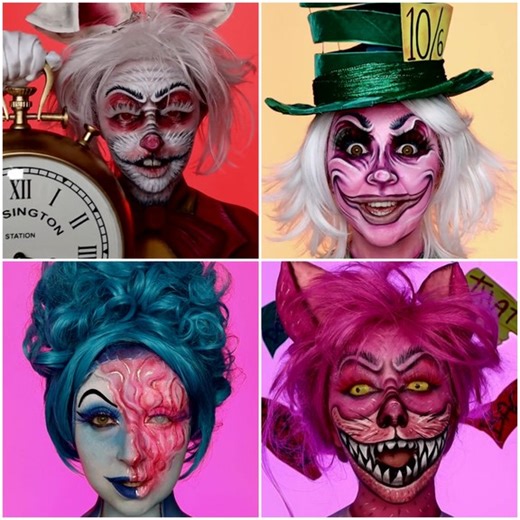 1.5M views · 10K reactions | Alice In wonderland makeup series彩 | Lilyon | Facebook