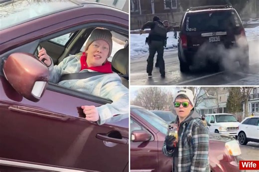 Renee Nicole Good’s wife screams ‘drive baby, drive’ just seconds before ICE agent shoots her in dramatic footage taken from his phone