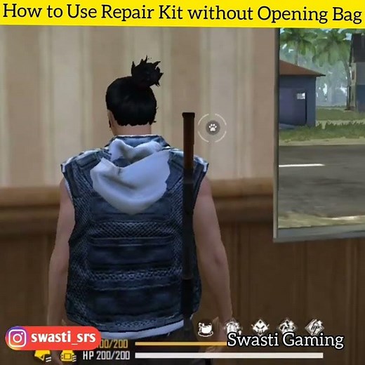How to Use Repair Kit without Opening Bag | How to Use Repair Kit Fast #shorts Free Fire