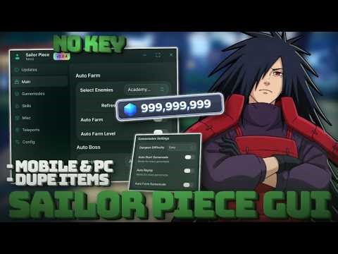 *NEW* Sailor Piece Script NO KEY - Auto Levels, Auto Raids, Dupe Items & More...