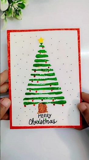 Most beautiful & easy handmade Christmas CARD!