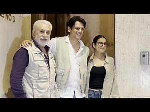 Naseeruddin Shah, Fatima Sana Shaikh & Vijay Varma At Ace Fashion Designer Manish Malhotra's Place
