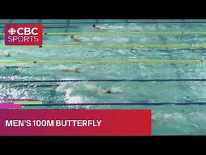 MEET RECORD in men's 100m butterfly heats | 2026 Speedo Canadian Open | #CBCSports